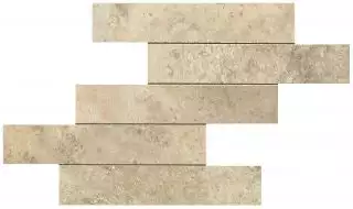 A0UE Aix Blanc Brick Tumbled 37x37