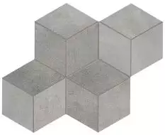 A0UL Blaze Aluminium Mosaico Esagono Lapp 30x35