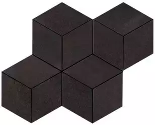 A0UQ Blaze Iron Mosaico Esagono Matt 30x35
