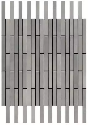 A0UU Blaze Aluminium Mosaico Twin 36.1x29.4