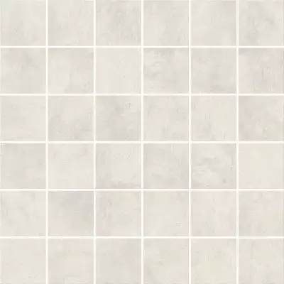 A0Z0 Raw White Mosaico Matt 30x30