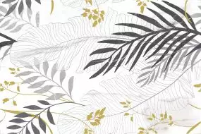 A16518 Панно White stream белый 50x75