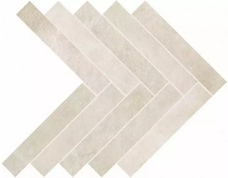 A1C9 Dwell Off White Herringbone 36.2x41.2