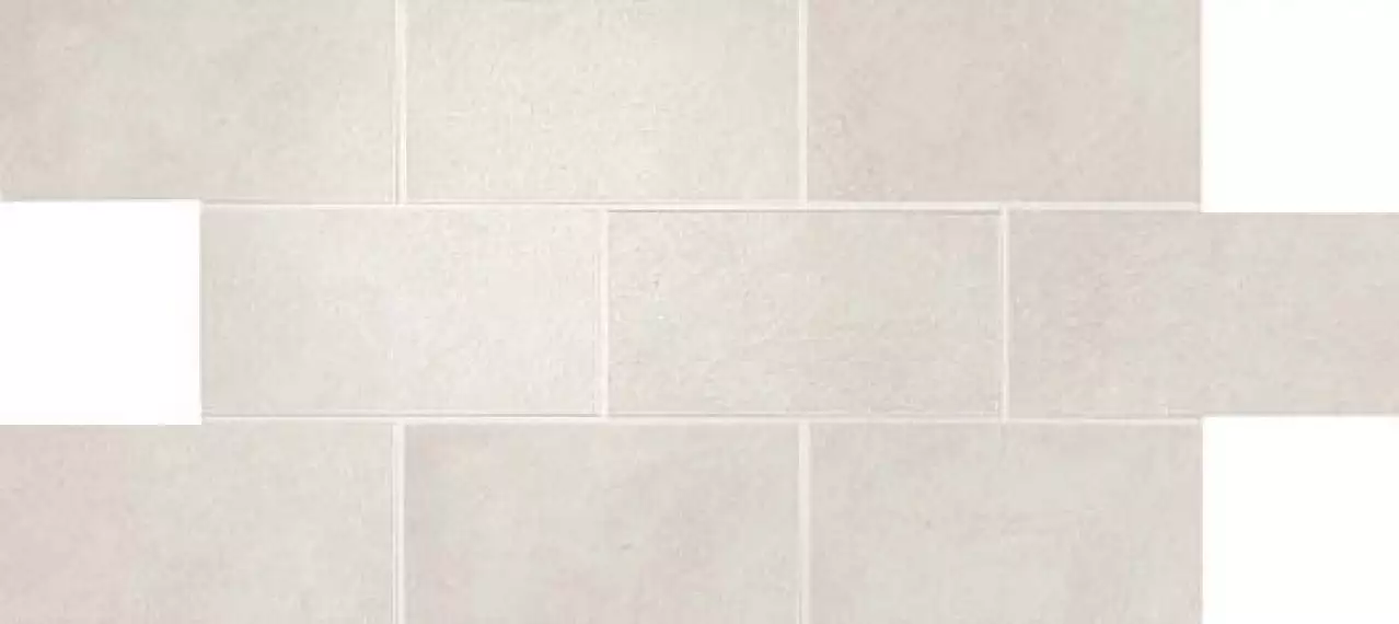 A1DQ Dwell Off White Brick Lappato 21.7x43.6