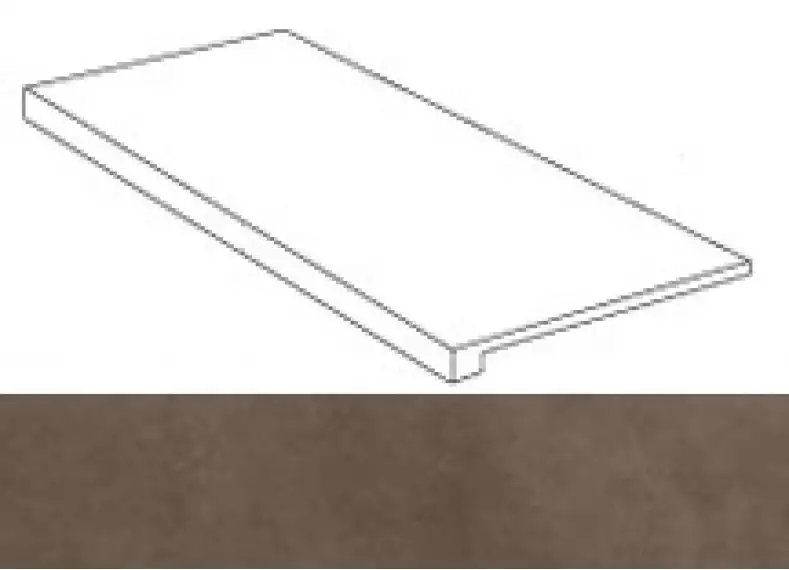 A1K0 Dwell Brown Leather Scalino 60 33х60
