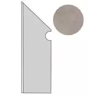 A1LG Dwell Gray Battiscopa Sagomato SX 7.2х30