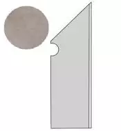 A1LM Dwell Gray Battiscopa Sagomato DX 7.2x30