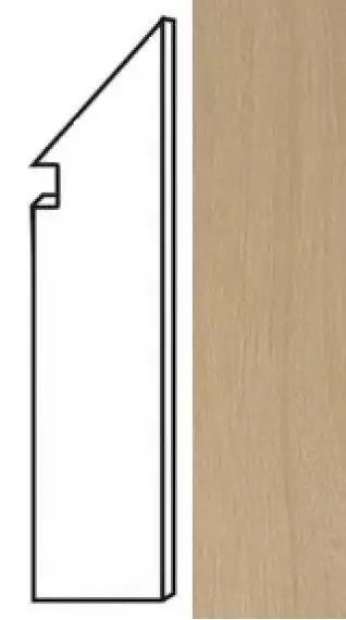 A8KY Керамогранит Nid Cashmere Battiscopa Sag.DX 7.2x30