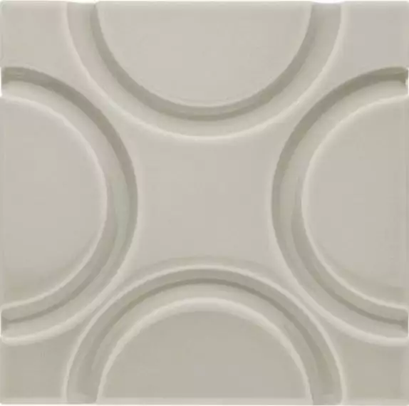 ADNE4138 RELIEVE GEO SILVER MIST 15X15