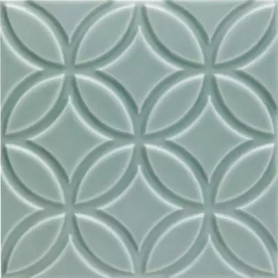 ADNE4147 Liso Botanical Sea Green 15x15