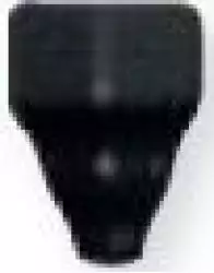 ADNE5441 Плитка ANGULO EXTERIOR CORNISA CLASICA NEGRO 3.5X15