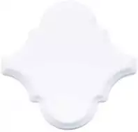 ADST8001 ADEX ARABESCO BISELADO SNOW CAP 15Х15