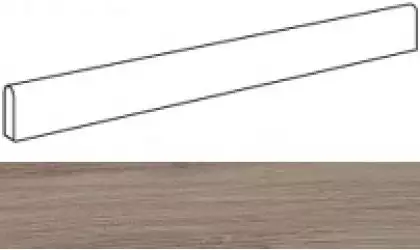 AM79 Etic Rovere Grigio Battiscopa 7.2x90