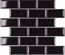 AM84445 Мозаика Metro Black Glossy 4.5х9.5 28.8х29.4х6.5