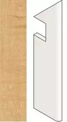 AMAW Heartwood Malt Battiscopa Sag.DX 7,2x30