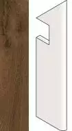 AMAY Heartwood Moka Battiscopa Sag.DX 7,2x30