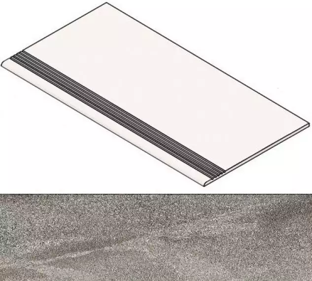 AMG4 Klif Grey Gradino 37,5x75
