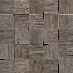 AMV4 Axi Grey Timber Mosaico 3D 35x35