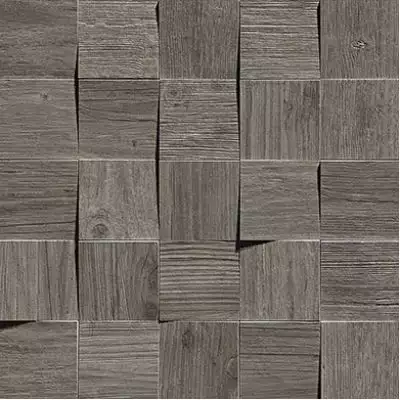 AMV4 Axi Grey Timber Mosaico 3D 35x35