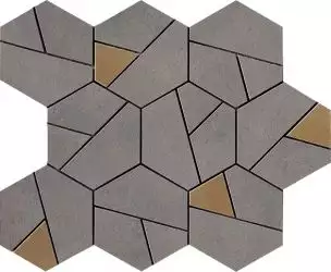 AN68 Boost Smoke Mosaico Hex Yellow 25x28.5