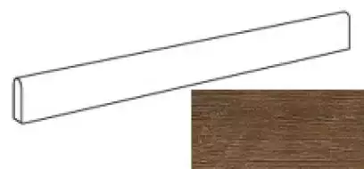 ANLN Axi Dark Oak Battiscopa 7.2x90