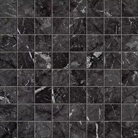 AOVH Marvel Grigio Intenso Mosaico Matt 30x30