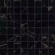AOVI Marvel Black Atlantis Mosaico Matt 30x30