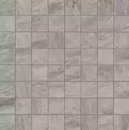 AS3X Marvel Bardiglio Grey Mosaico Matt 30x30