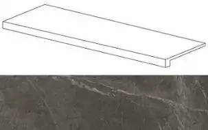 ASM7 Marvel Grey Scalino 33x75