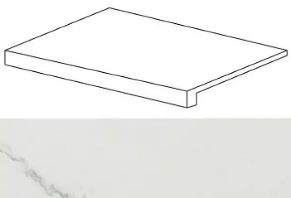 ASMN Marvel Calacatta Scalino 33x60