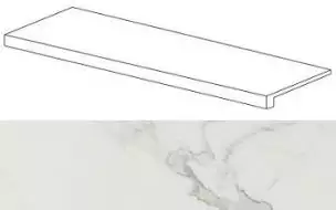 ASMZ Marvel Calacatta Scalino 33x75