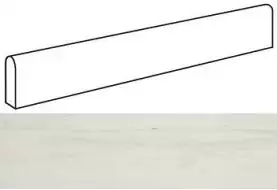 ATDO Marvel Bianco Dolomite Battiscopa Lapp 7.2x60