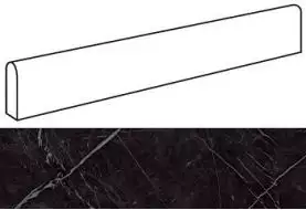 ATDS Marvel Nero Marquina Battiscopa Lapp 7.2x60
