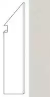 AUIZ Arkshade White Battiscopa Sag.Dx. 7.2x30
