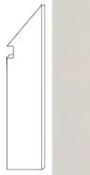 AUIZ Arkshade White Battiscopa Sag.Dx. 7.2x30