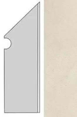 AUO3 Kone White Battiscopa Sag.Dx. 7.2x30
