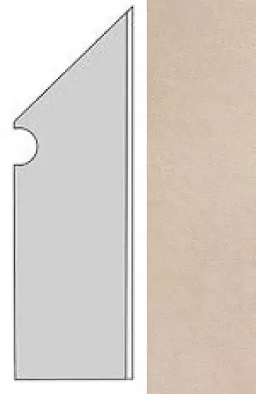 AUO4 Kone Beige Battiscopa Sag.Dx. 7.2x30
