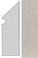 AUO5 Kone Silver Battiscopa Sag.Dx. 7.2x30