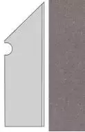 AUO7 Kone Grey Battiscopa Sag.Dx. 7.2x30