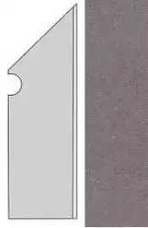 AUO7 Kone Grey Battiscopa Sag.Dx. 7.2x30