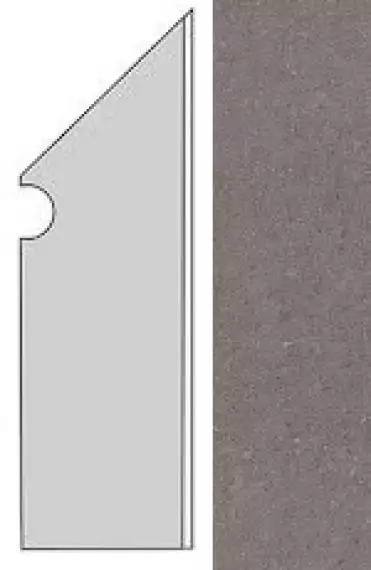 AUO7 Kone Grey Battiscopa Sag.Dx. 7.2x30