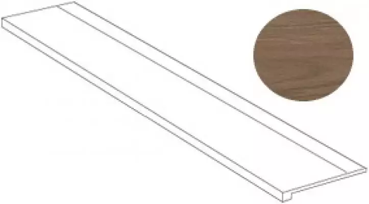 AZSH Etic Noce Hickory Scalino 33x150