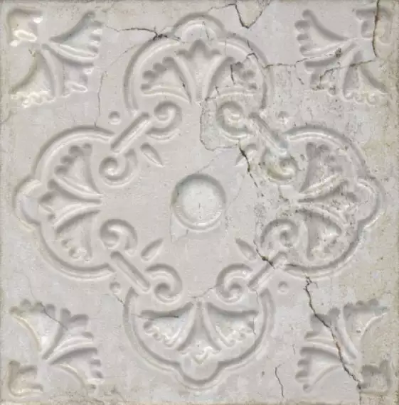 Aged White Ornato Mix 20х20