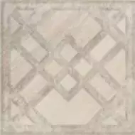 Antique Geometrie Ivory 20x20