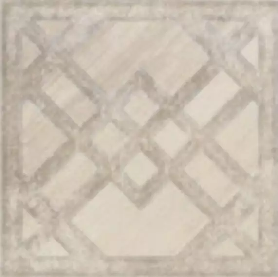 Antique Geometrie Ivory 20x20