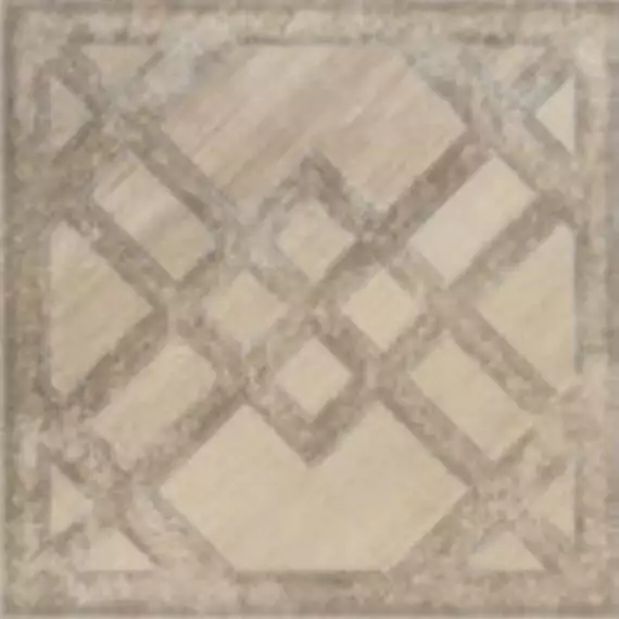 Antique Geometrie Oak 20x20