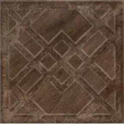 Antique Geometrie Walnut 20x20