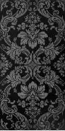 Architecture Damask Black+Silver Naturale 30x60