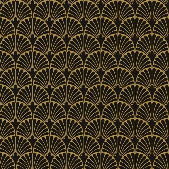 Art-Deco Black Manhattan Natural R10 29.75x29.75