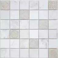 Art Dolomiti bianco MAT 48x48x8 300x300x8